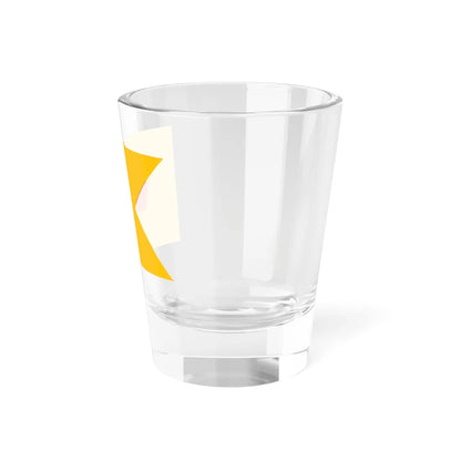 Flag of superior commander of the Navy of Manchukuo (China) Shot Glass 1.5oz - Go Mug Yourself