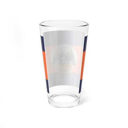 Flag of Suphan Buri Province Thailand - Pint Glass 16oz - Go Mug Yourself
