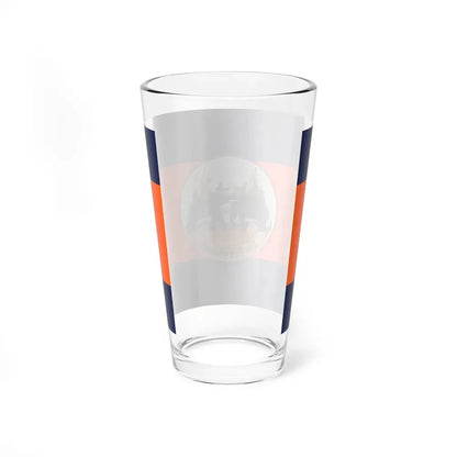 Flag of Suphan Buri Province Thailand - Pint Glass 16oz - Go Mug Yourself