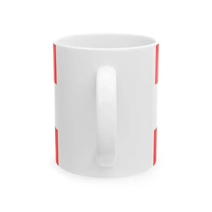 Flag of Surakarta with Radya Laksana (Indonesia) White Coffee Mug - Go Mug Yourself
