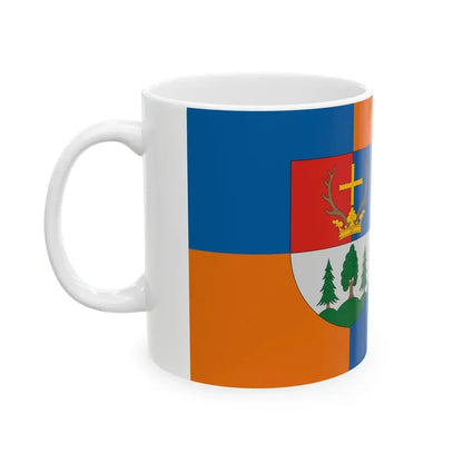 Flag of Surd (Hungary) White Coffee Mug - Go Mug Yourself
