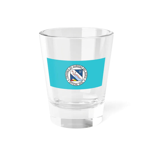 Flag of Surigao del Norte (Philippines) Shot Glass 1.5oz 1.5oz - Go Mug Yourself