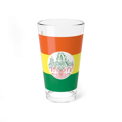 Flag of Surin province (Thailand) Pint Glass 16oz 16oz - Go Mug Yourself