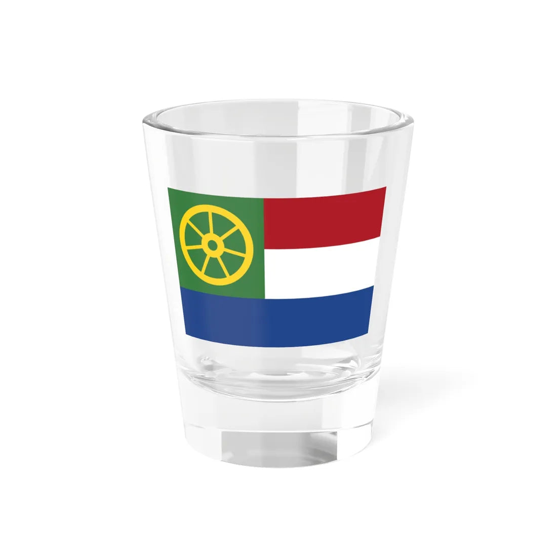 Flag of Suriname 1954 proposal (Suriname) Shot Glass 1.5oz 1.5oz - Go Mug Yourself