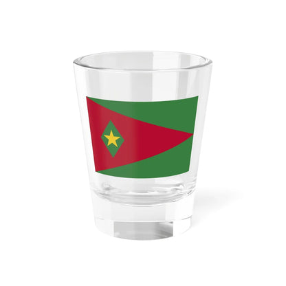 Flag of Suriname proposal 1 (Suriname) Shot Glass 1.5oz 1.5oz - Go Mug Yourself