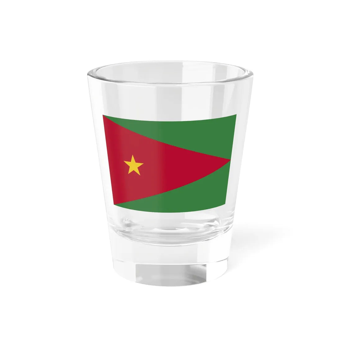 Flag of Suriname proposal 2 (Suriname) Shot Glass 1.5oz 1.5oz - Go Mug Yourself