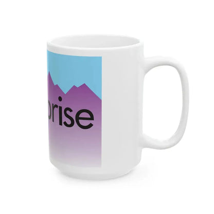 Flag of Surprise Arizona 2001-2014 (United States) White Coffee Mug - Go Mug Yourself