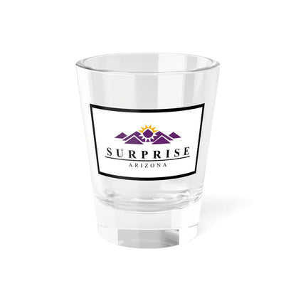 Flag of Surprise Arizona (United States) Shot Glass 1.5oz 1.5oz - Go Mug Yourself