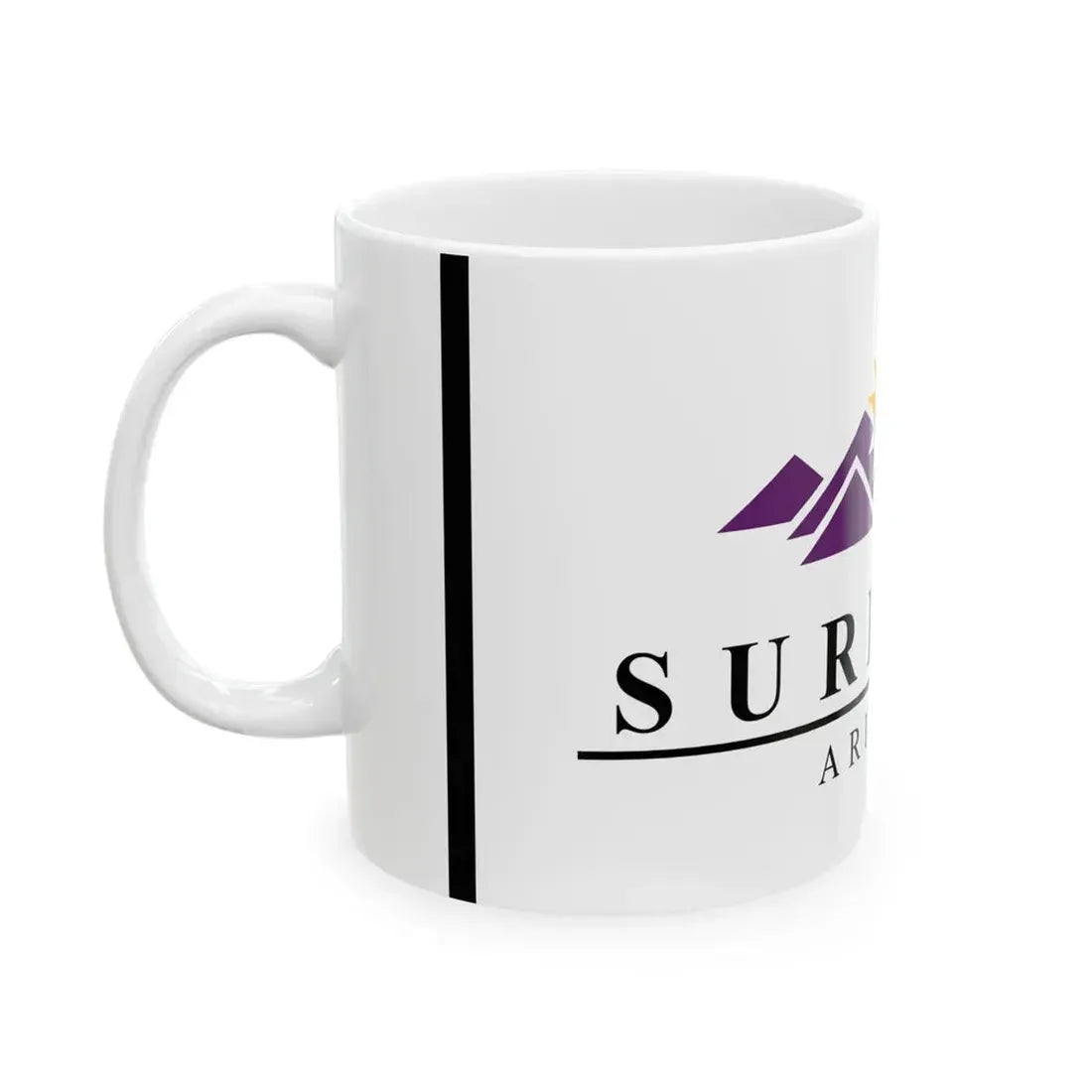 Flag of Surprise Arizona (United States) White Coffee Mug - Go Mug Yourself