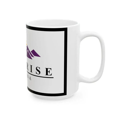 Flag of Surprise Arizona (United States) White Coffee Mug - Go Mug Yourself