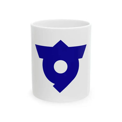 Flag of Susami Wakayama (Japan) White Coffee Mug 11oz - Go Mug Yourself