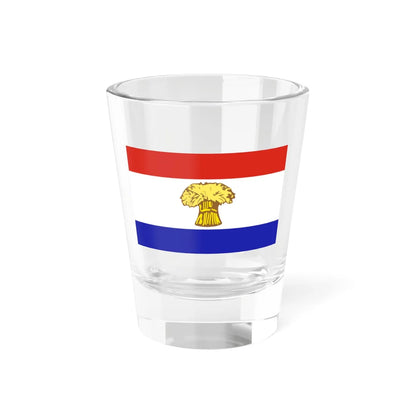 Flag of Sussex County Delaware (United States) Shot Glass 1.5oz 1.5oz - Go Mug Yourself