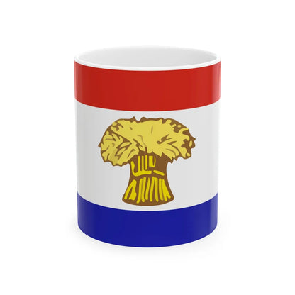 Flag of Sussex County Delaware (United States) White Coffee Mug 11oz - Go Mug Yourself