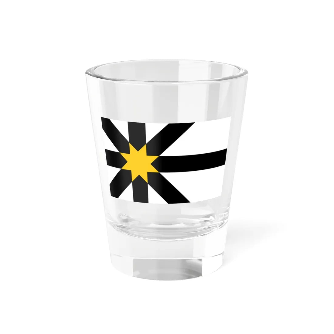 Flag of Sutherland (Scotland) Shot Glass 1.5oz 1.5oz - Go Mug Yourself