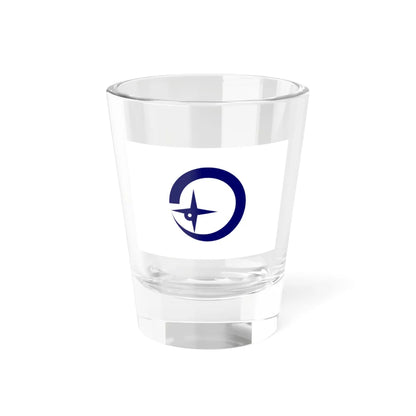 Flag of Suttsu Hokkaido (Japan) Shot Glass 1.5oz 1.5oz - Go Mug Yourself