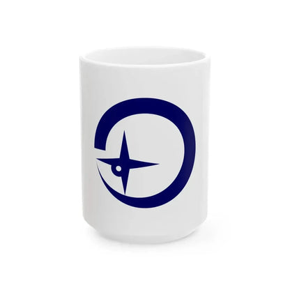 Flag of Suttsu Hokkaido (Japan) White Coffee Mug 15oz - Go Mug Yourself