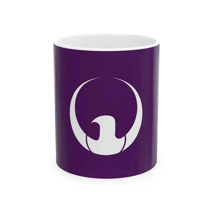Flag of Suwa Nagano (Japan) White Coffee Mug 11oz - Go Mug Yourself