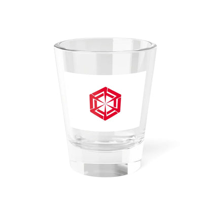 Flag of Suzaka Nagano (Japan) Shot Glass 1.5oz 1.5oz - Go Mug Yourself