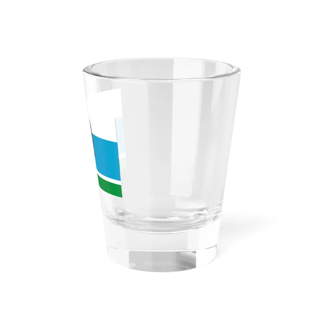 Flag of Sverdlovsk Oblast 1997 Coat of Arms (Russia) Shot Glass 1.5oz - Go Mug Yourself
