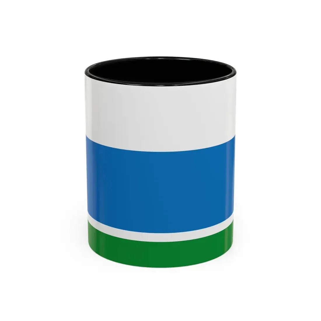 Flag of Sverdlovsk Oblast Russia - Accent Coffee Mug 11oz Black - Go Mug Yourself
