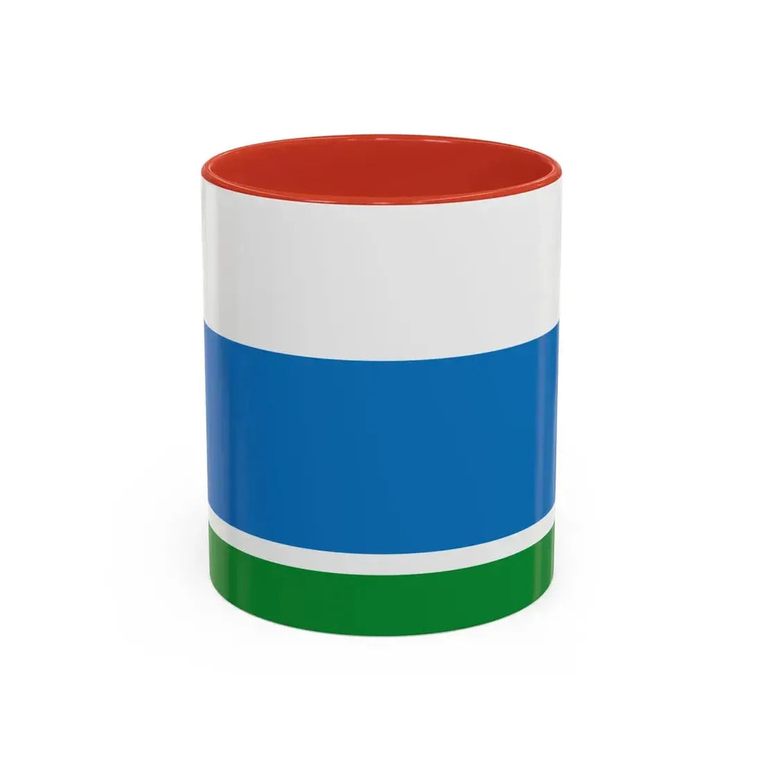 Flag of Sverdlovsk Oblast Russia - Accent Coffee Mug 11oz Red - Go Mug Yourself