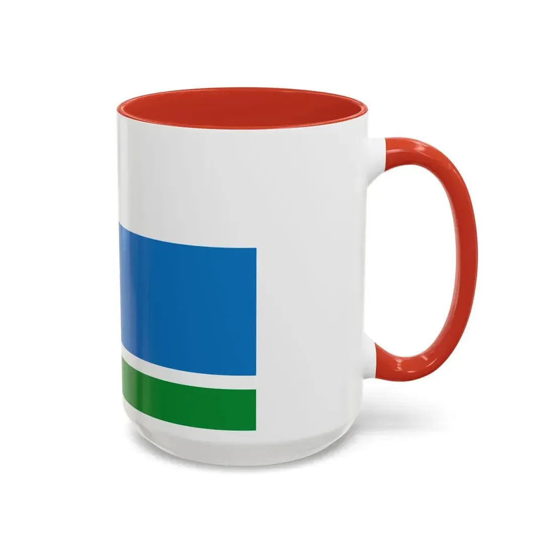 Flag of Sverdlovsk Oblast Russia - Accent Coffee Mug - Go Mug Yourself