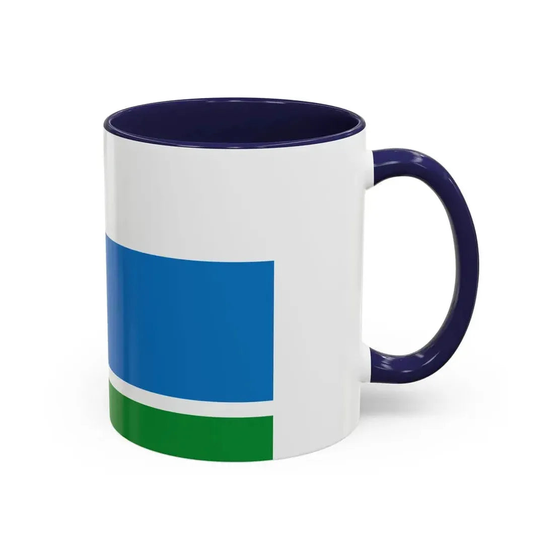 Flag of Sverdlovsk Oblast Russia - Accent Coffee Mug - Go Mug Yourself