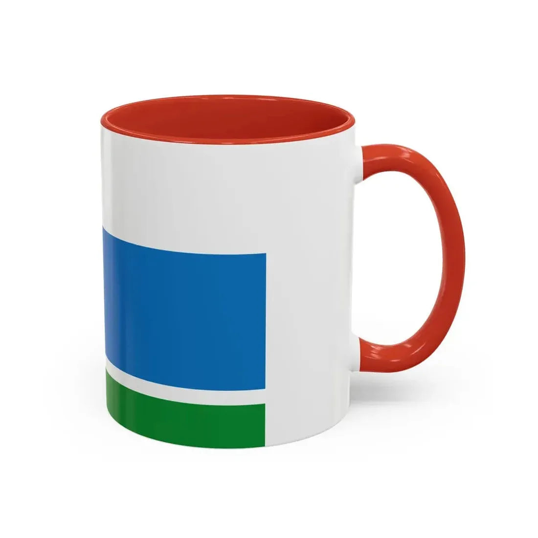 Flag of Sverdlovsk Oblast Russia - Accent Coffee Mug - Go Mug Yourself