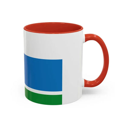 Flag of Sverdlovsk Oblast Russia - Accent Coffee Mug - Go Mug Yourself