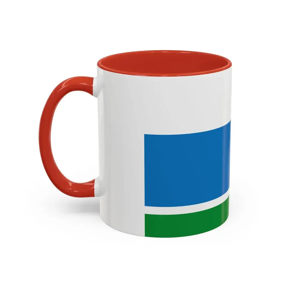 Flag of Sverdlovsk Oblast Russia - Accent Coffee Mug - Go Mug Yourself