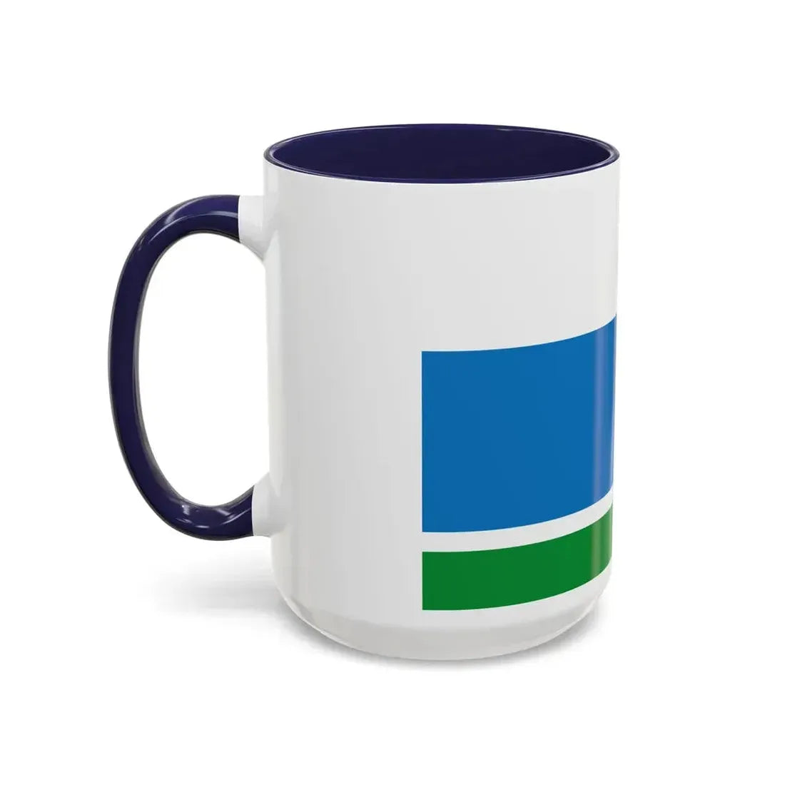 Flag of Sverdlovsk Oblast Russia - Accent Coffee Mug - Go Mug Yourself