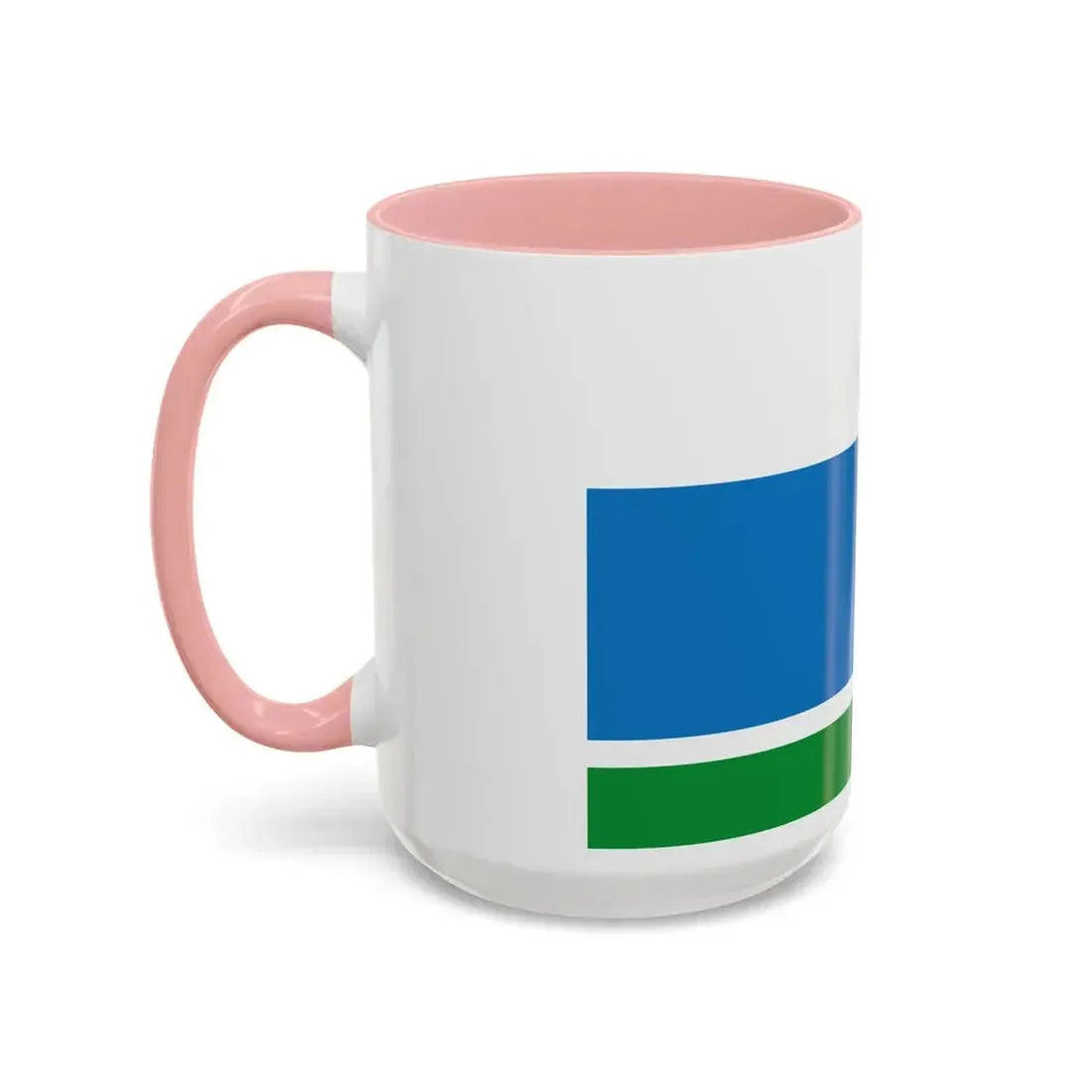 Flag of Sverdlovsk Oblast Russia - Accent Coffee Mug - Go Mug Yourself