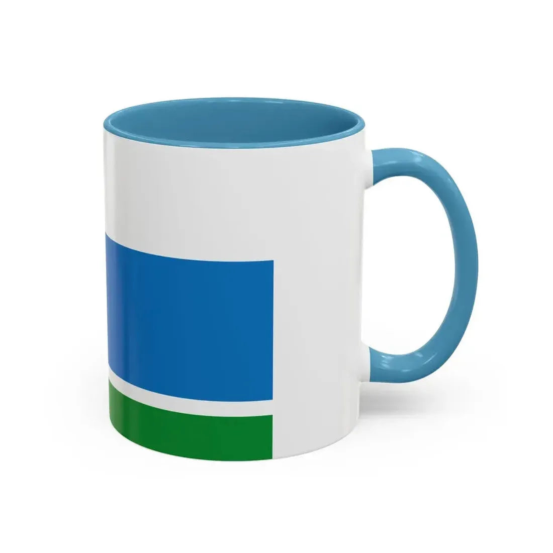 Flag of Sverdlovsk Oblast Russia - Accent Coffee Mug - Go Mug Yourself