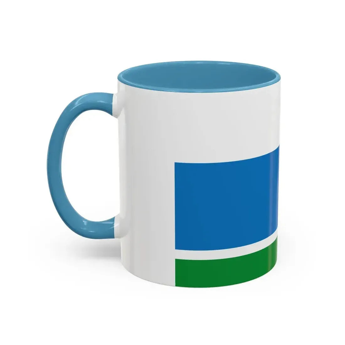 Flag of Sverdlovsk Oblast Russia - Accent Coffee Mug - Go Mug Yourself