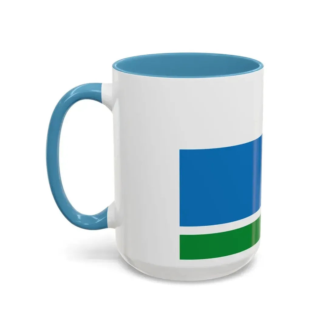 Flag of Sverdlovsk Oblast Russia - Accent Coffee Mug - Go Mug Yourself