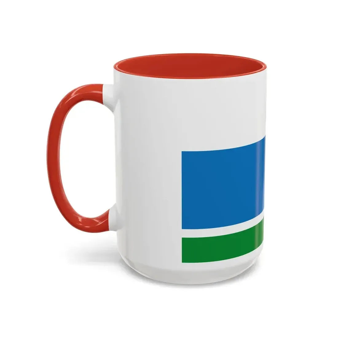 Flag of Sverdlovsk Oblast Russia - Accent Coffee Mug - Go Mug Yourself