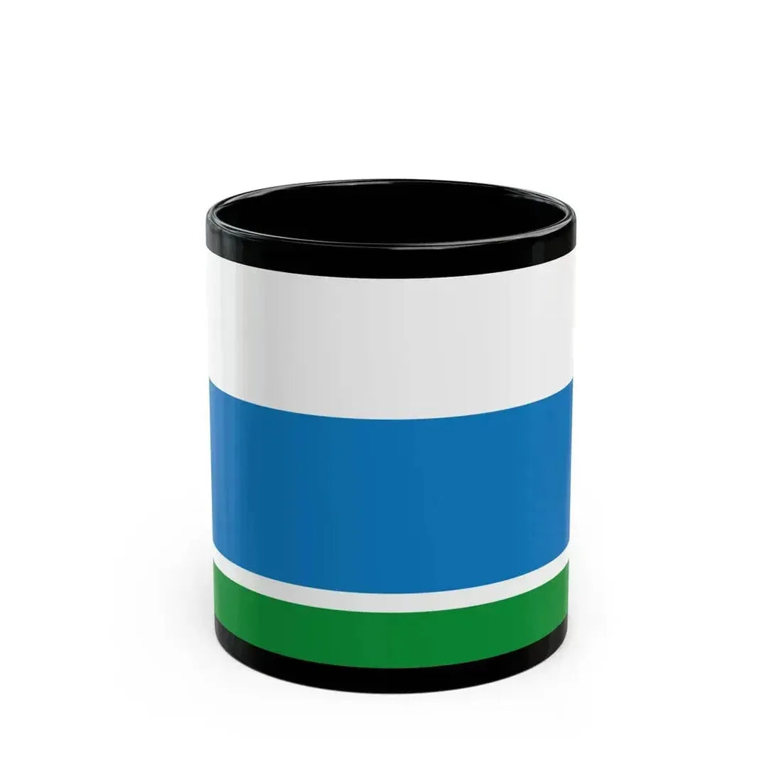 Flag of Sverdlovsk Oblast Russia - Black Coffee Mug 11oz - Go Mug Yourself