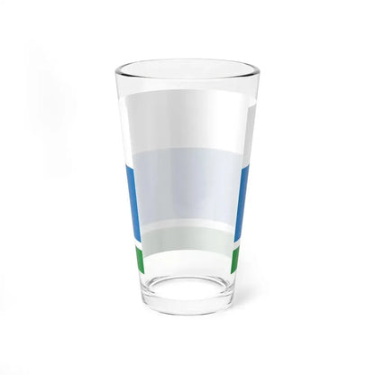 Flag of Sverdlovsk Oblast Russia - Pint Glass 16oz - Go Mug Yourself