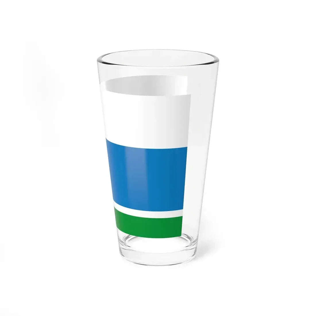 Flag of Sverdlovsk Oblast Russia - Pint Glass 16oz - Go Mug Yourself