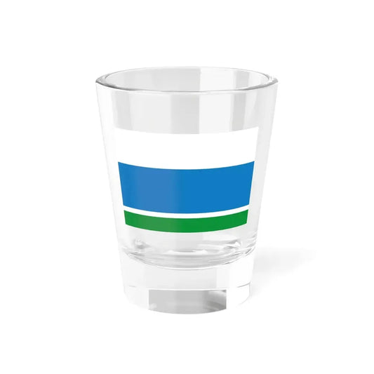 Flag of Sverdlovsk Oblast Russia - Shot Glass 1.5oz 1.5oz - Go Mug Yourself
