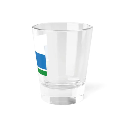 Flag of Sverdlovsk Oblast (Russia) Shot Glass 1.5oz - Go Mug Yourself