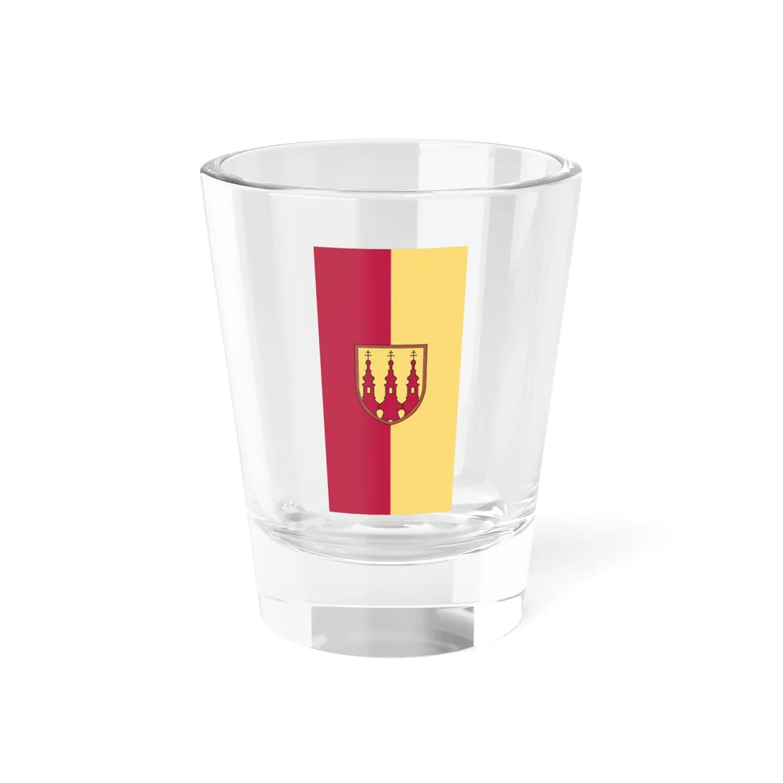 Flag of Sveta Trojica vertical (Slovenia) Shot Glass 1.5oz 1.5oz - Go Mug Yourself