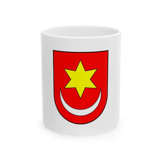 Flag of Sveti Ivan Zelina (Croatia) White Coffee Mug 11oz - Go Mug Yourself