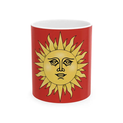 Flag of Svietlahorsk (Belarus) White Coffee Mug 11oz - Go Mug Yourself