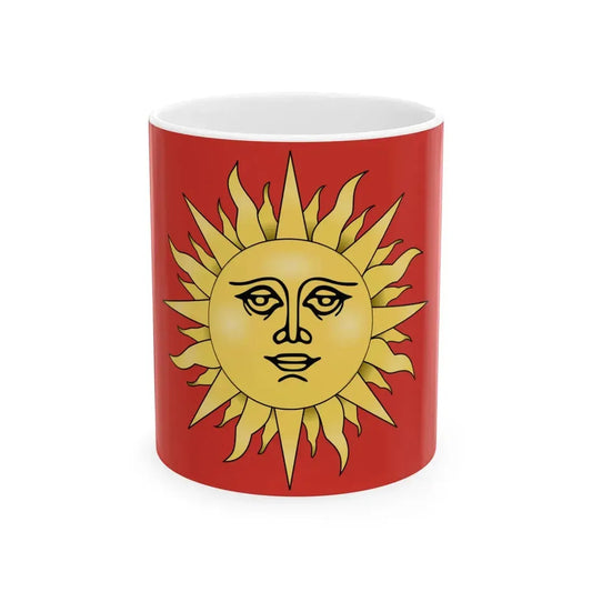 Flag of Svietlahorsk (Belarus) White Coffee Mug 11oz - Go Mug Yourself