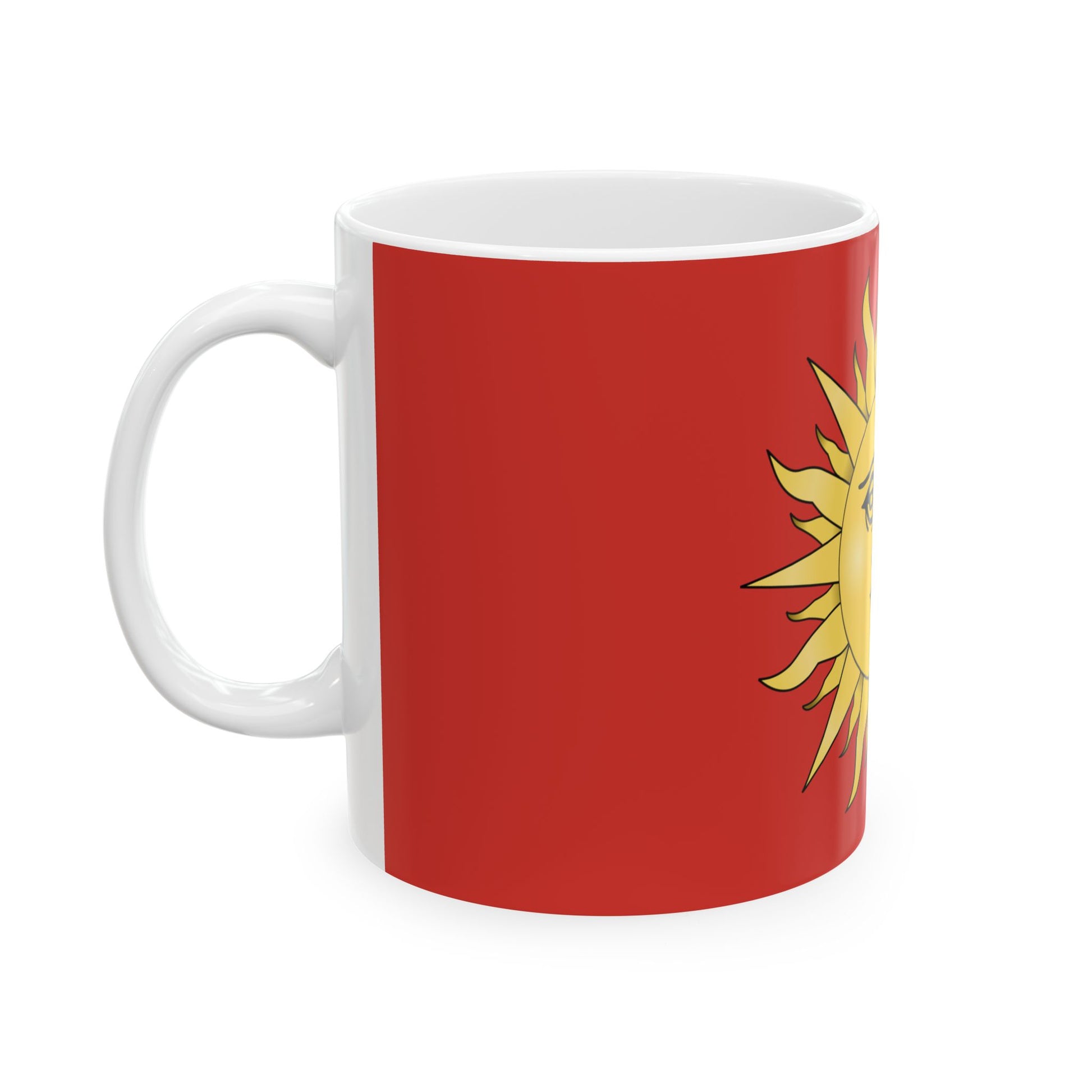 Flag of Svietlahorsk (Belarus) White Coffee Mug-Go Mug Yourself