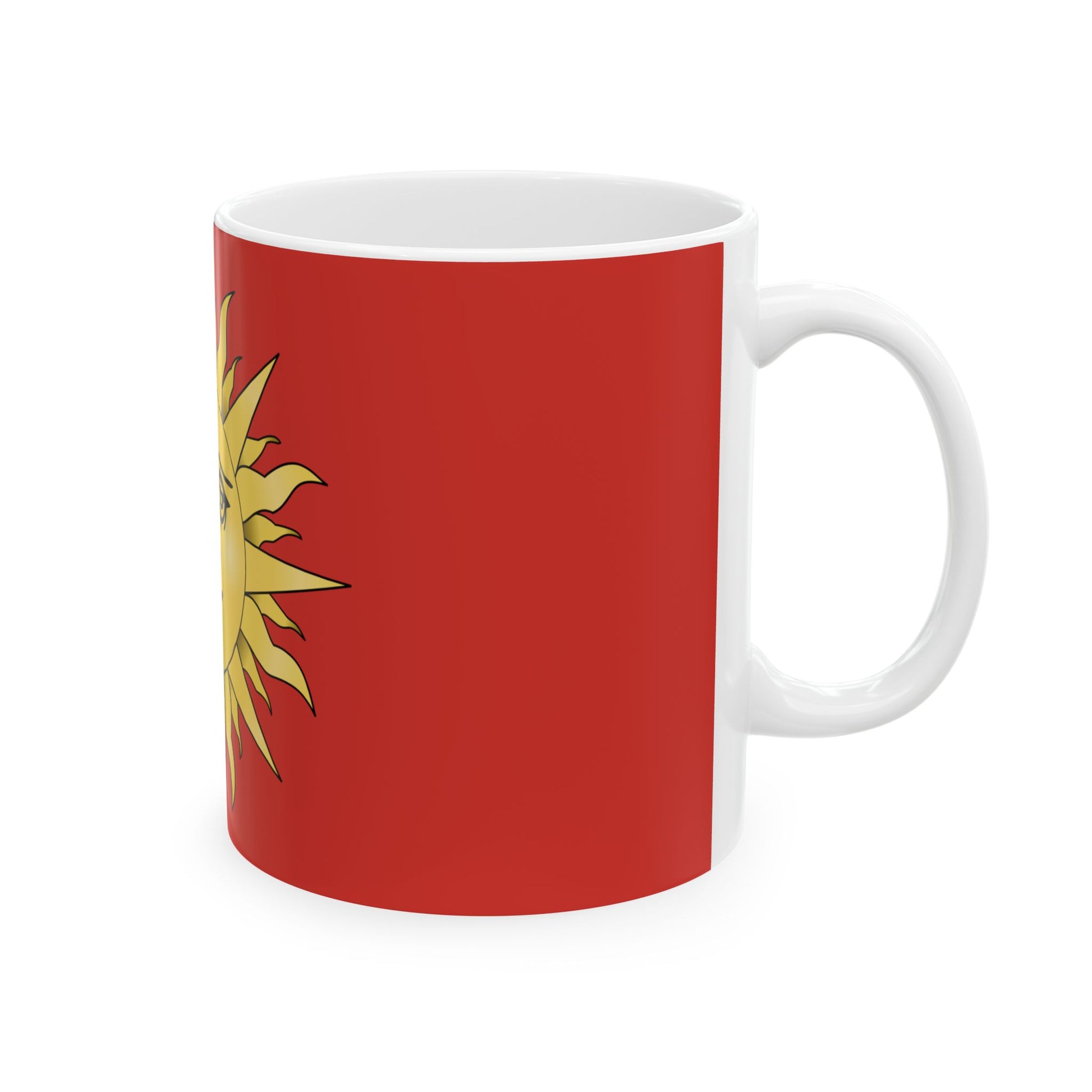 Flag of Svietlahorsk (Belarus) White Coffee Mug-Go Mug Yourself