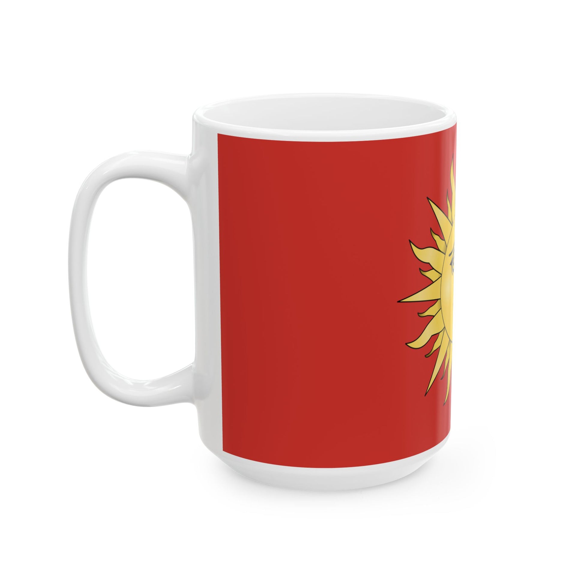 Flag of Svietlahorsk (Belarus) White Coffee Mug-Go Mug Yourself