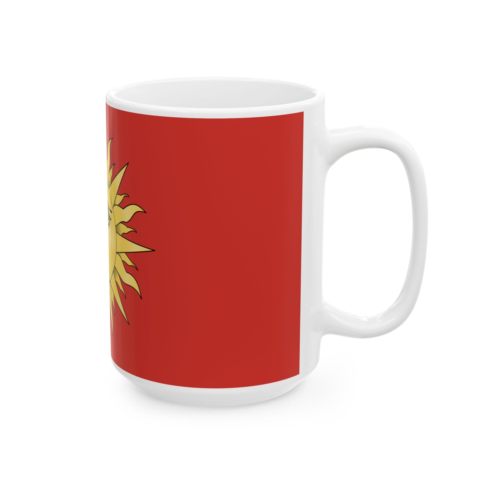 Flag of Svietlahorsk (Belarus) White Coffee Mug-Go Mug Yourself