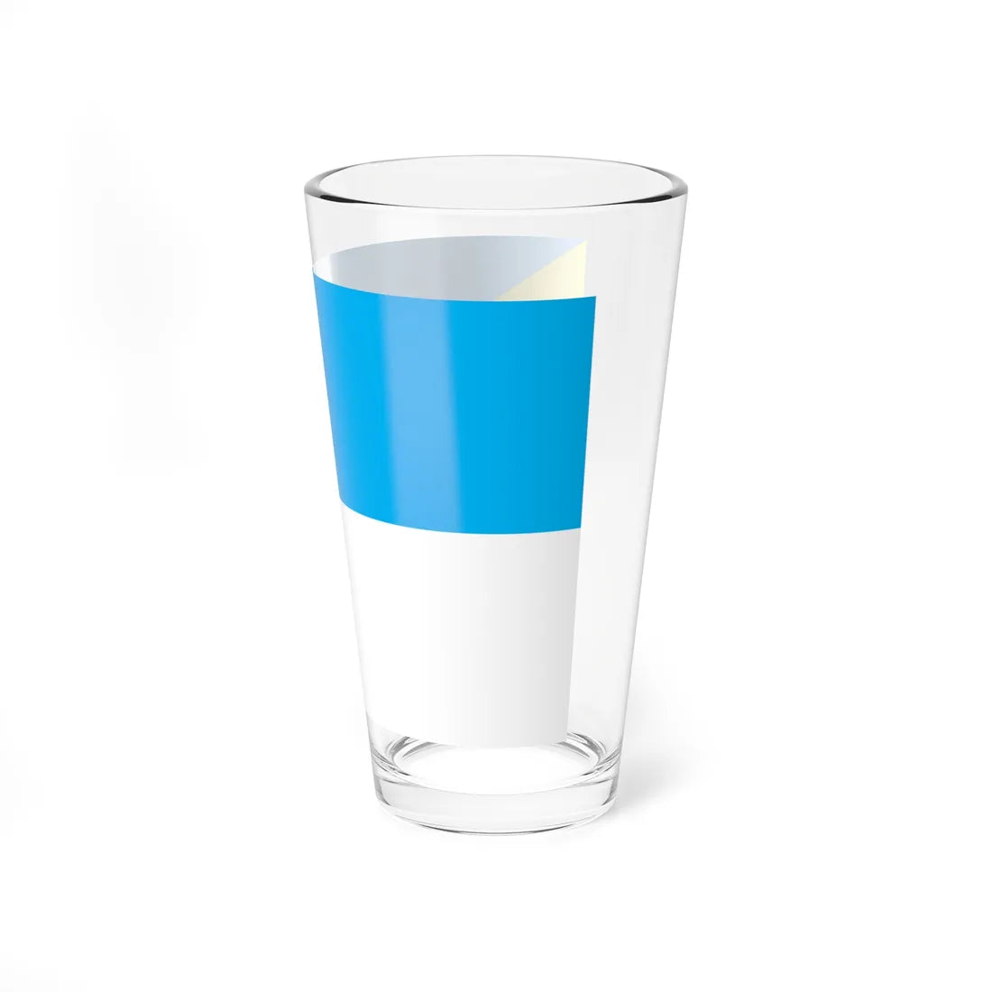 Flag of Svitlovodskyj raion (Ukraine) Pint Glass 16oz - Go Mug Yourself